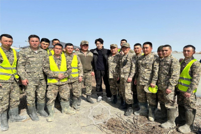 Димаш Кудайберген поблагодарил спасателей Актюбинской области 