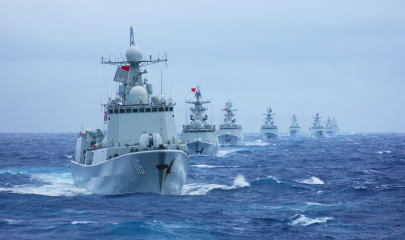 Военные корабли Китая подошли к берегам Тайваня
