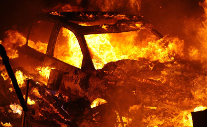 Два взрослых и один ребенок сгорели в машине на трассе Самара — Шымкент 