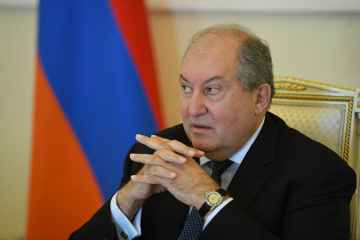 В отставку подал президент Армении