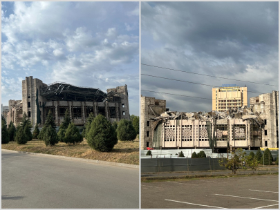 У Дворца студентов КазНУ обрушилась крыша — в университете заявили о нарушениях при строительстве