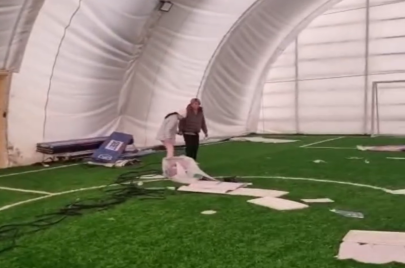 Подростки разгромили спортивную базу в Акмолинской области