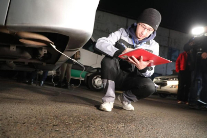 В Алматы провели проверку автотранспорта на соответствие нормам выбросов