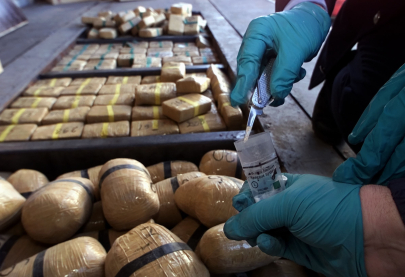Почти 350 килограммов наркотиков обнаружили в Пакистане