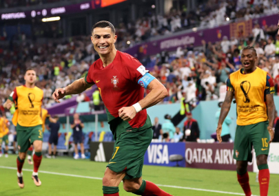 Роналду установил рекорд чемпионатов мира