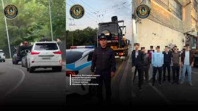 Автокортеж выпускников задержан в Алматы