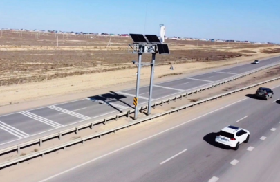 Новые камеры заработают на трассах Мангистауской области 