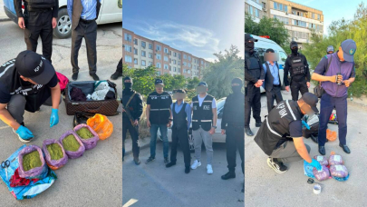Крупную партию гашиша изъяли в Актау