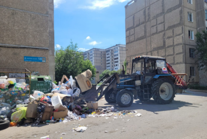На мусорный коллапс жалуются жители Костаная