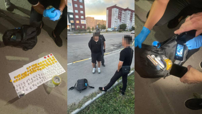 120 свертков в рюкзаке: крупную партию α-PVP изъяли в Петропавловске