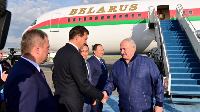 Александр Лукашенко прибыл в Астану