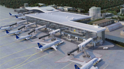 Международные рейсы перенесены в новый терминал аэропорта Алматы
