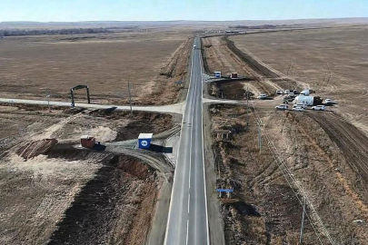 На трассе Актобе — граница РФ открыт участок движения протяженностью 96 километров