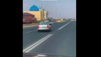 Свадебный кортеж в Атырау заинтересовал полицию 