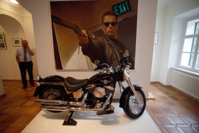На торги выставлен мотоцикл из фильма «Терминатор» 
