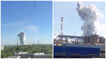 Взрыв и обрушение на заводе в Усть-Каменогорске: на месте крупный пожар