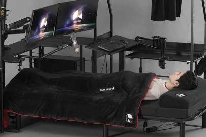 Кровать для геймеров разработали в Японии