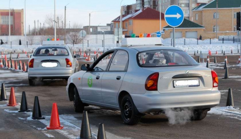 ДОСААФ В Назарово автодром